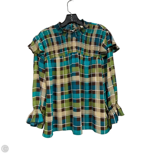 Top Long Sleeve By Cato In Multi-colored, Size: Xl