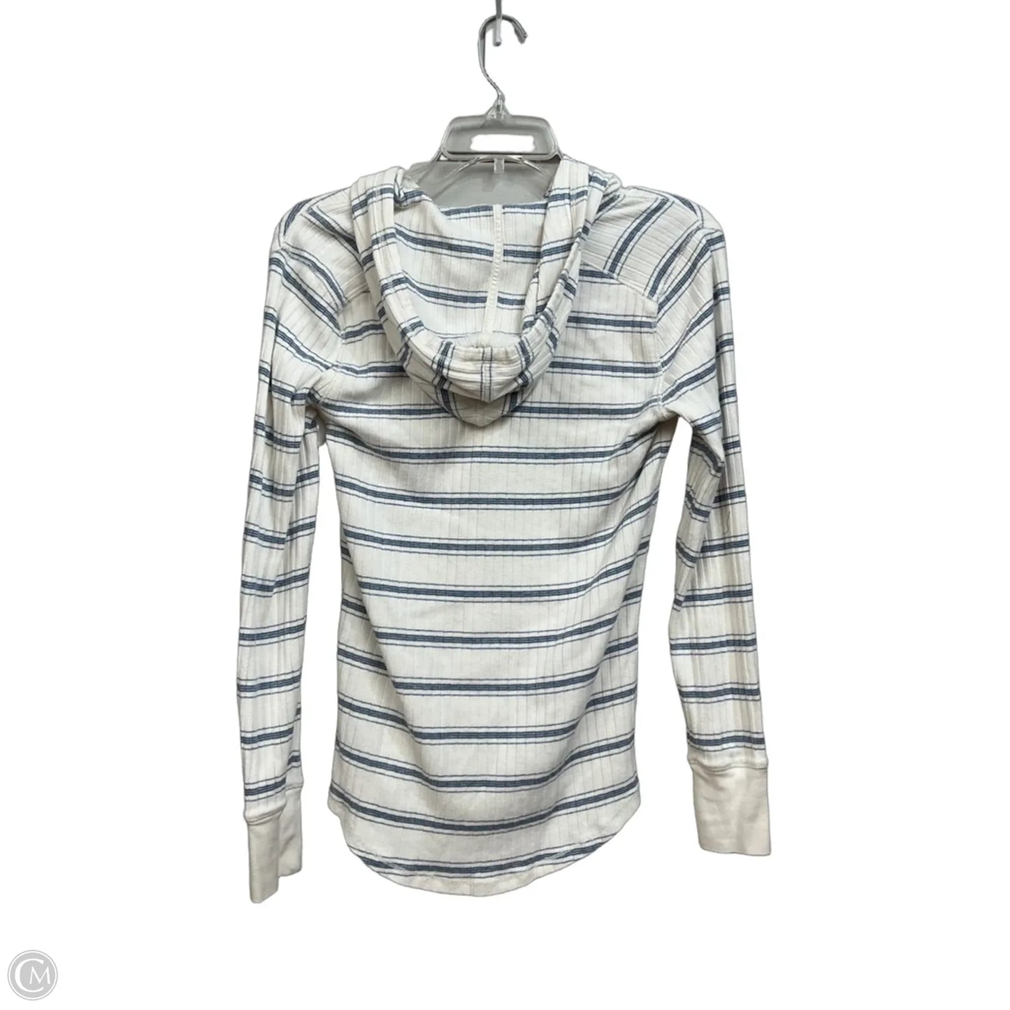 Top Long Sleeve By Lauren By Ralph Lauren In Striped Pattern, Size: S
