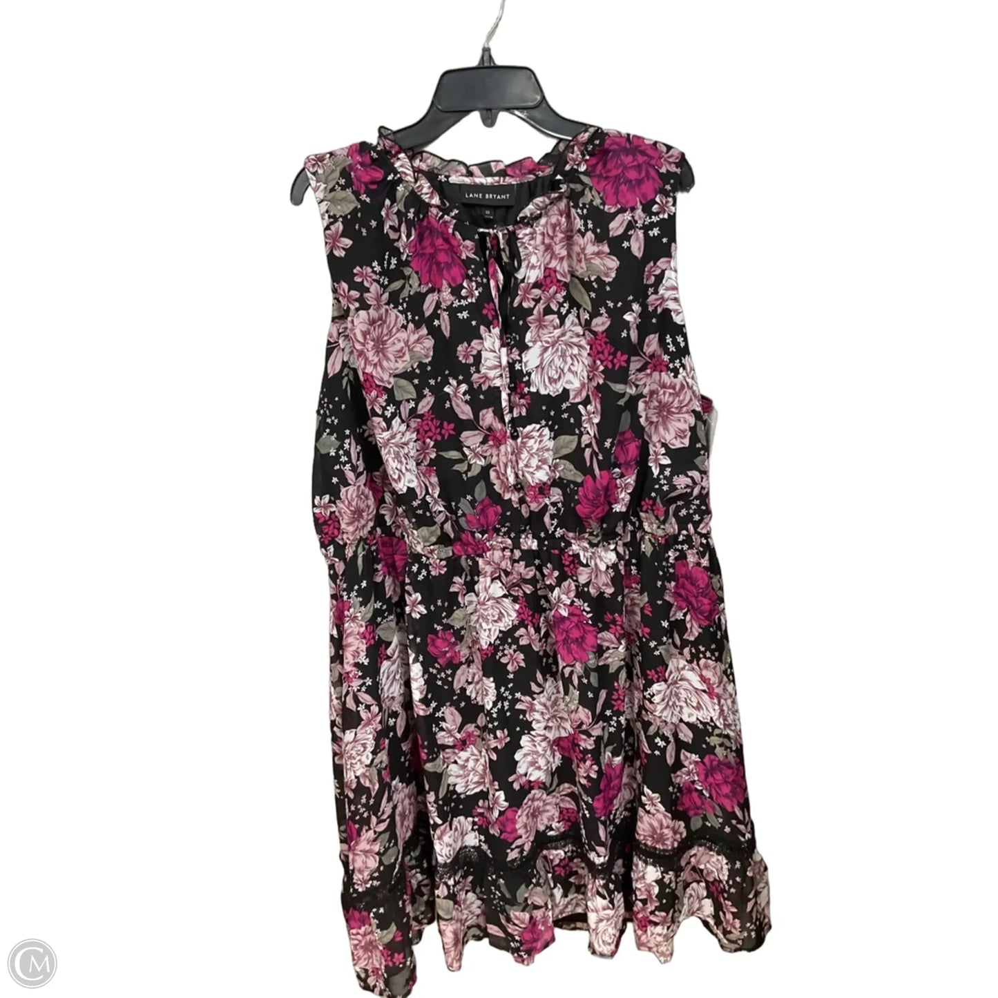 Dress Casual Midi By Lane Bryant In Floral Print, Size: 3x