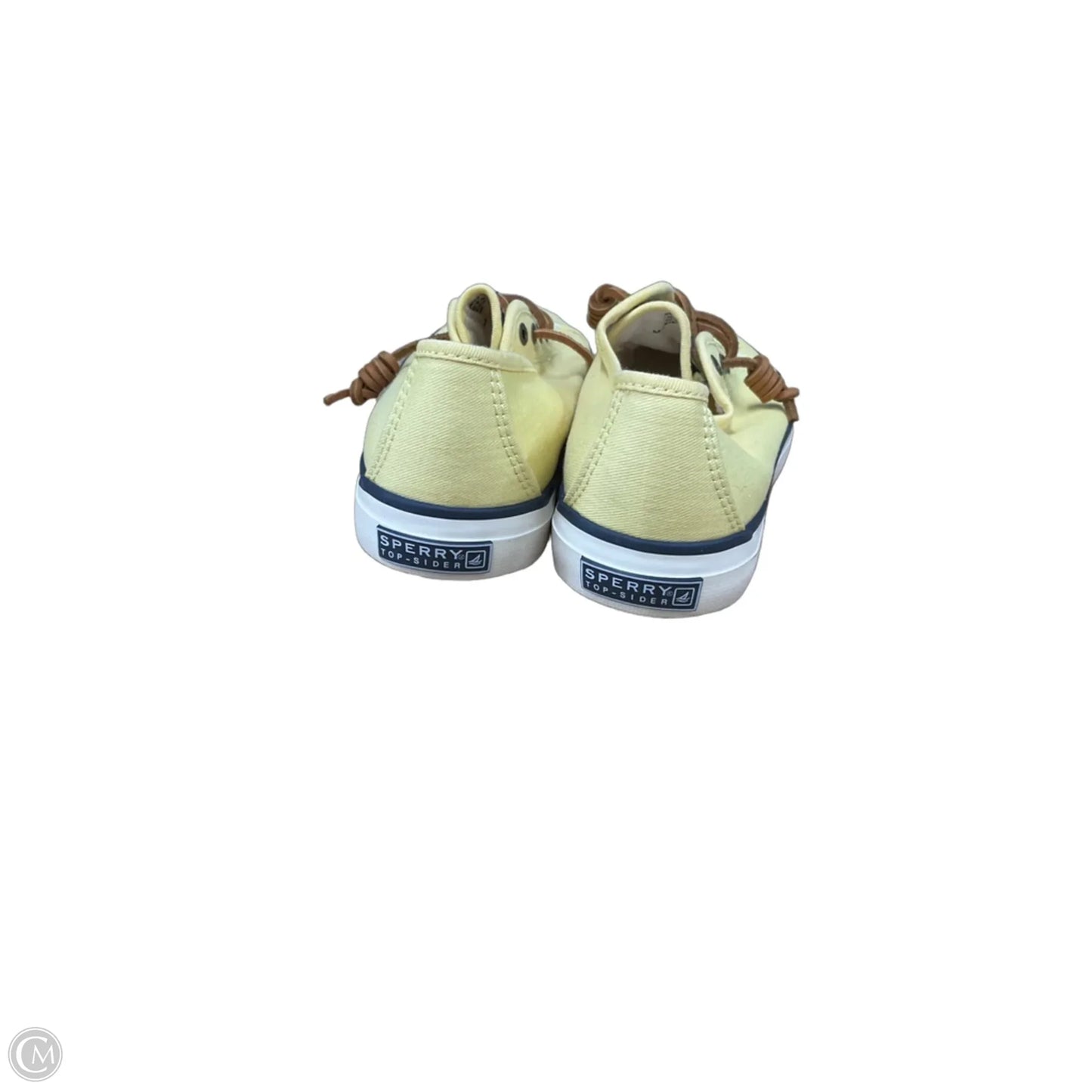 Shoes Sneakers By Sperry In Yellow, Size: 7