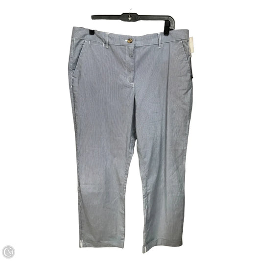 Pants Other By Nautica In Striped Pattern, Size: 16
