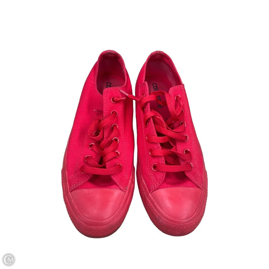 Shoes Sneakers By Converse In Red, Size: 9