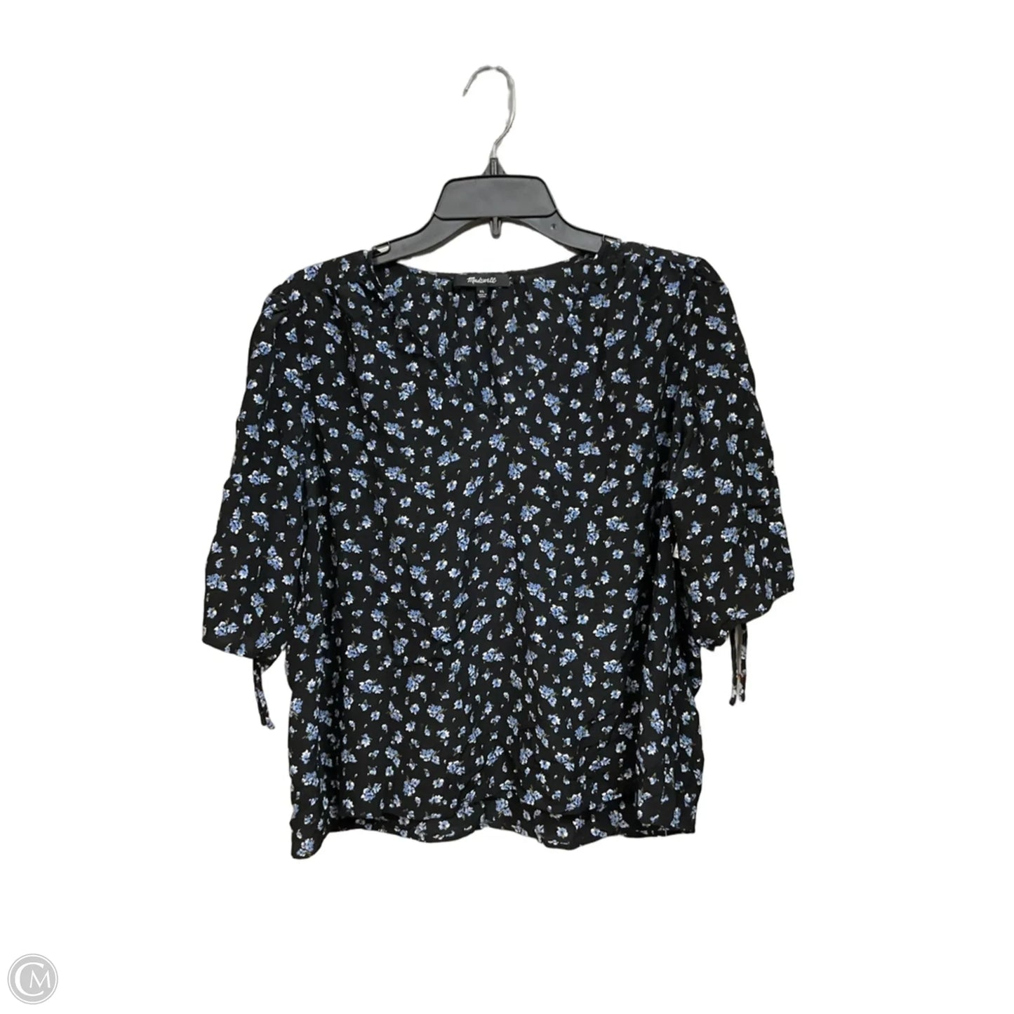 Top Short Sleeve By Madewell In Black, Size: Xl