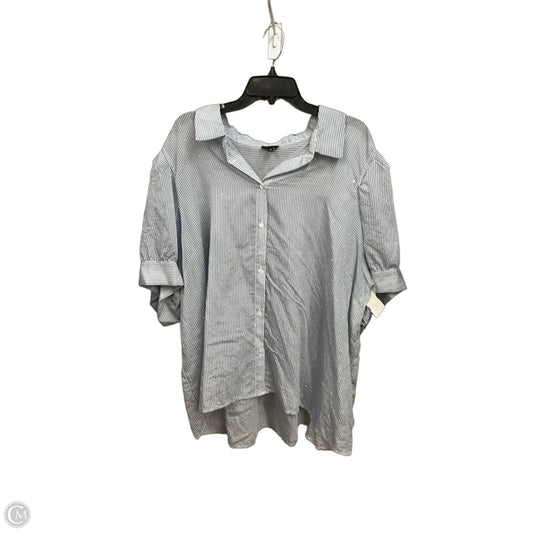 Top Short Sleeve By Torrid In Blue, Size: 4x