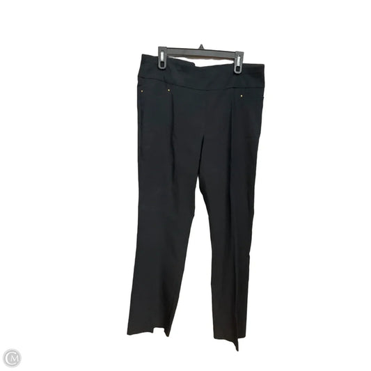 Pants Leggings By Dana Buchman In Black, Size: 16