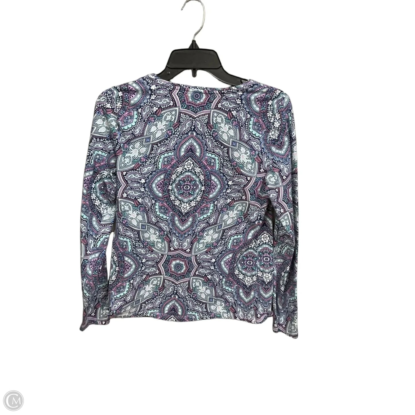 Top Long Sleeve By Talbots In Purple, Size: S