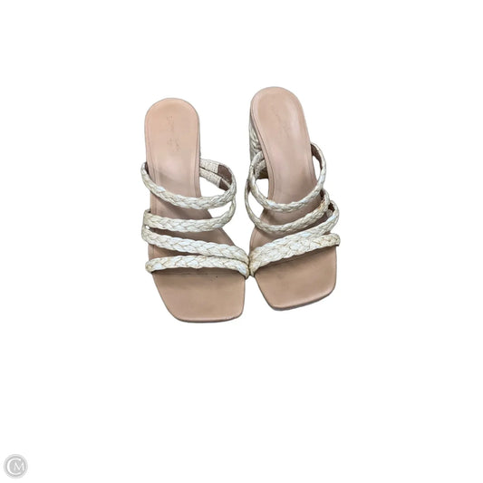 Shoes Heels Block By Universal Thread In Tan, Size: 6