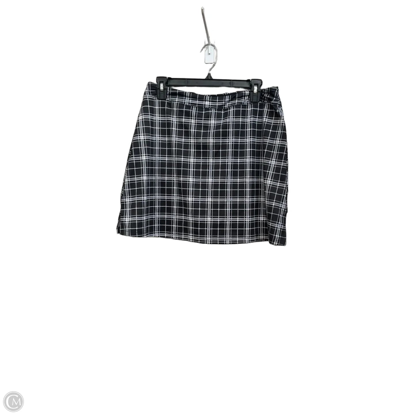 Athletic Skirt By Ekouaer In Black, Size: L