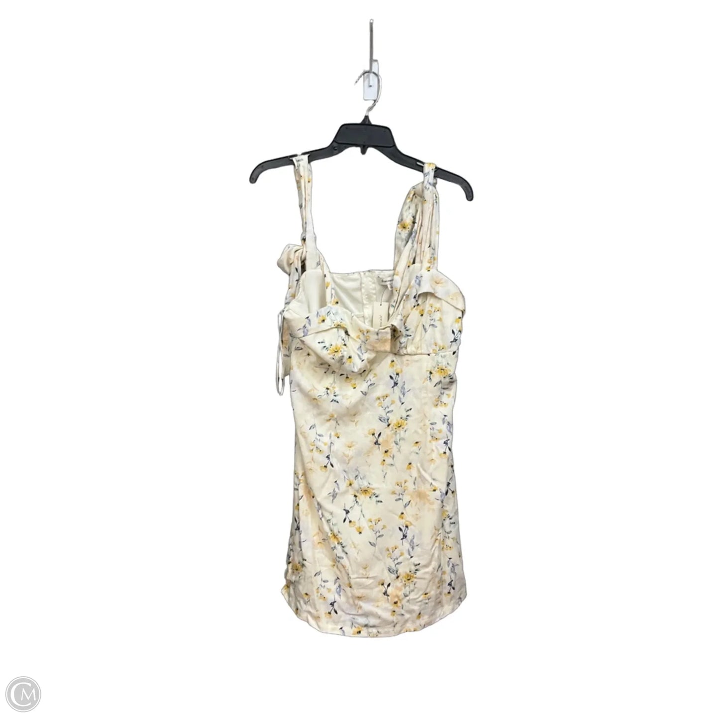 Dress Casual Short By Francesca’s In Yellow, Size: L