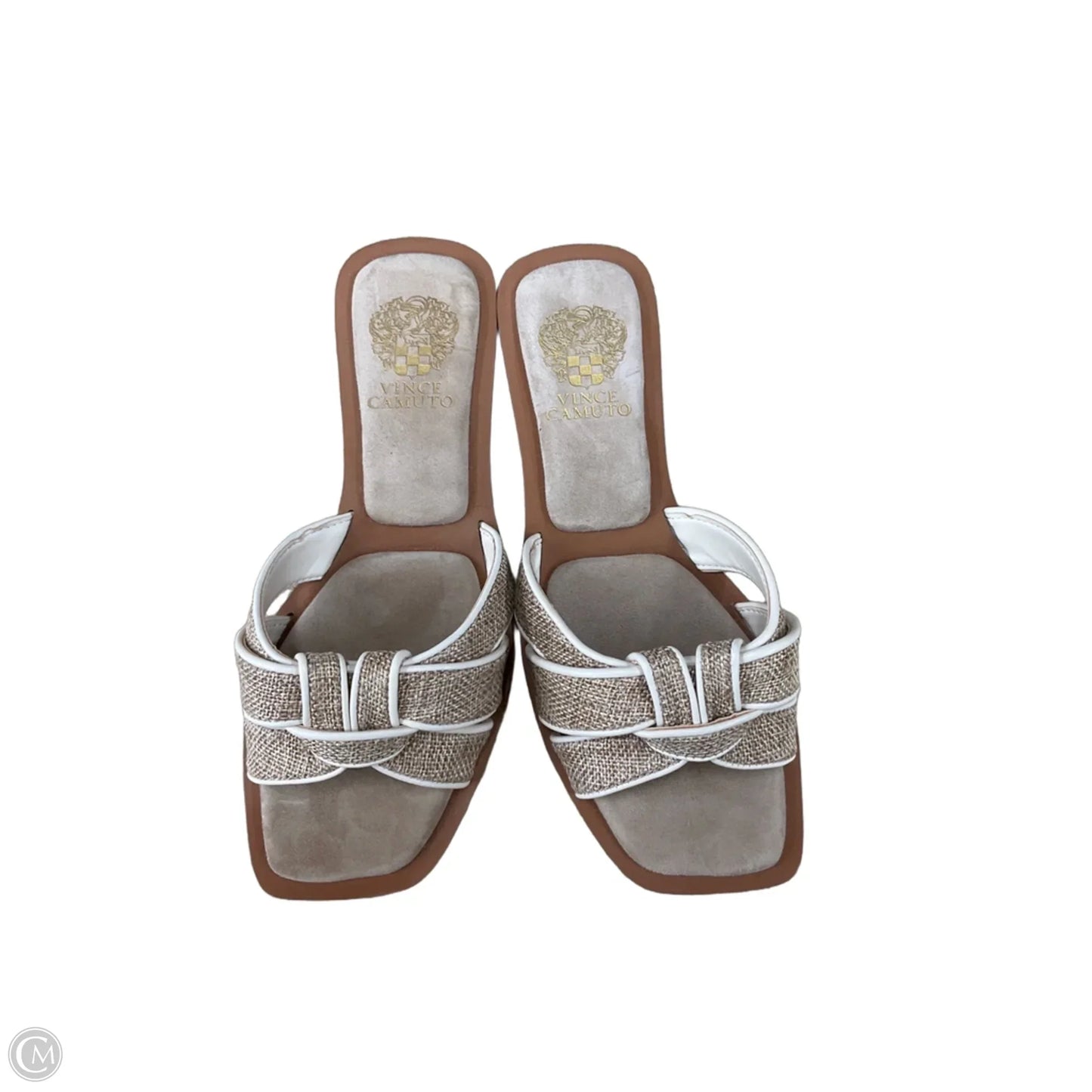 Sandals Flats By Vince Camuto In Tan, Size: 7.5