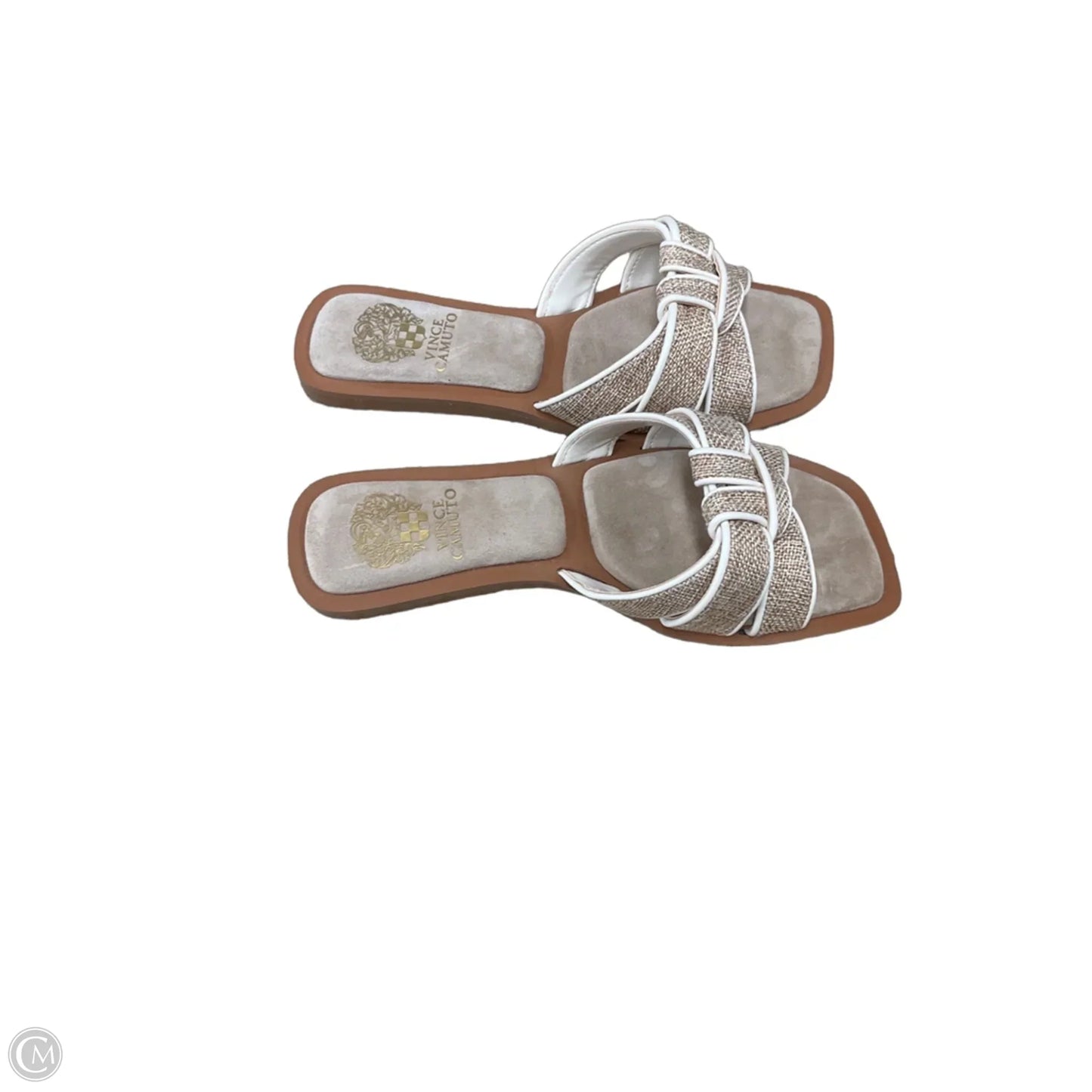 Sandals Flats By Vince Camuto In Tan, Size: 7.5