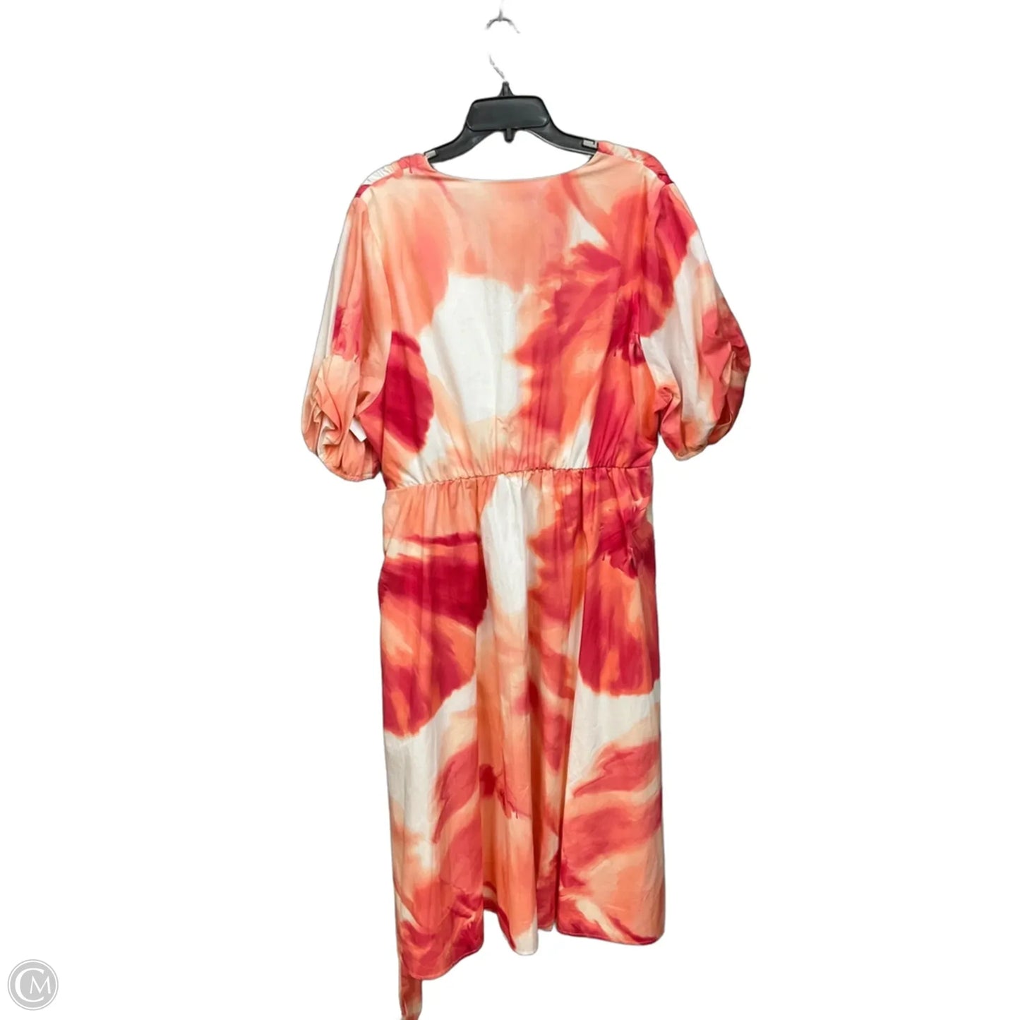 Dress Party Midi By Dkny In Pink, Size: 2x