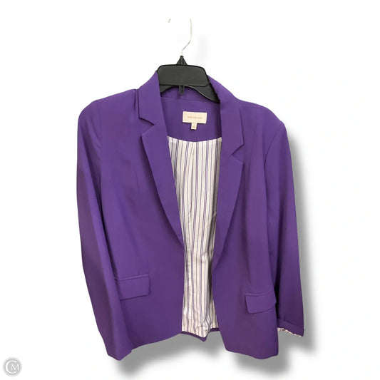 Blazer By Skies Are Blue In Purple, Size: S