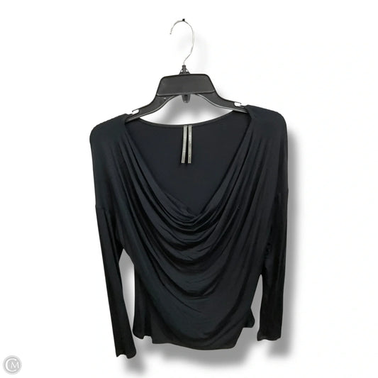 Top Long Sleeve By Anthropologie In Black, Size: S