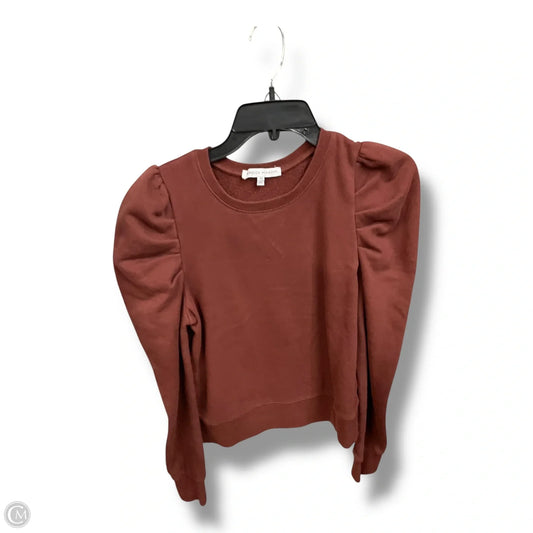 Top Long Sleeve Designer By Rebecca Minkoff In Maroon, Size: Xs