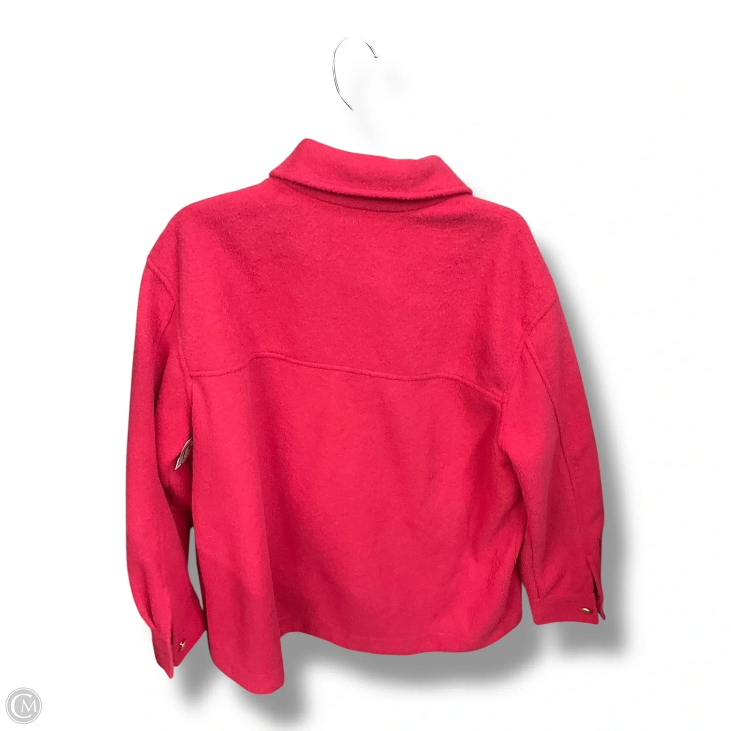 Jacket Shirt By Joie In Pink, Size: Xl