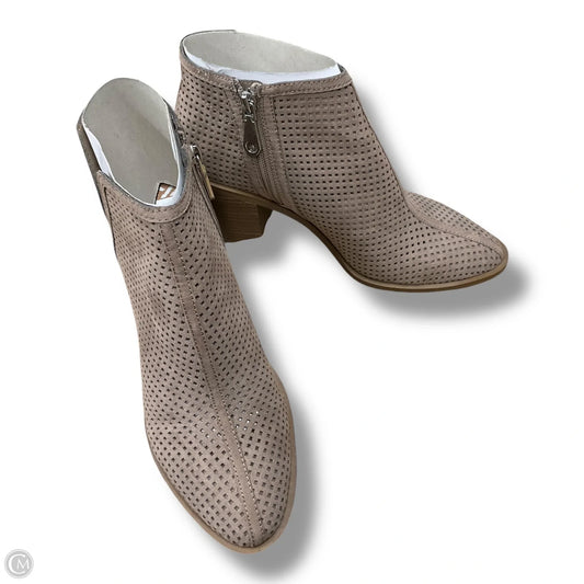 Boots Ankle Heels By Dolce Vita In Tan, Size: 8