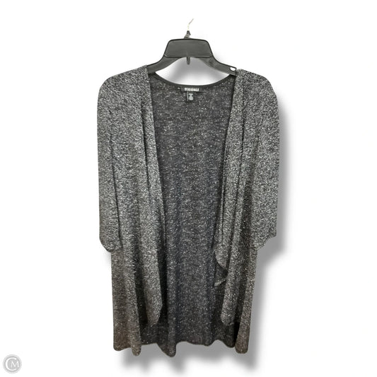 Cardigan By Roz And Ali In Black, Size: 1x