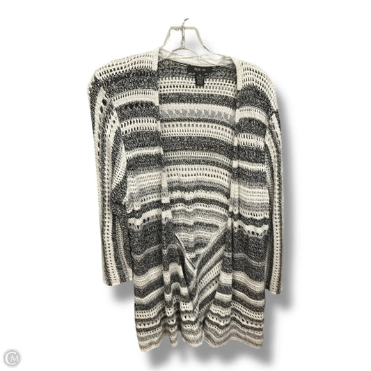 Cardigan By Style And Company In Black & White, Size: Xl