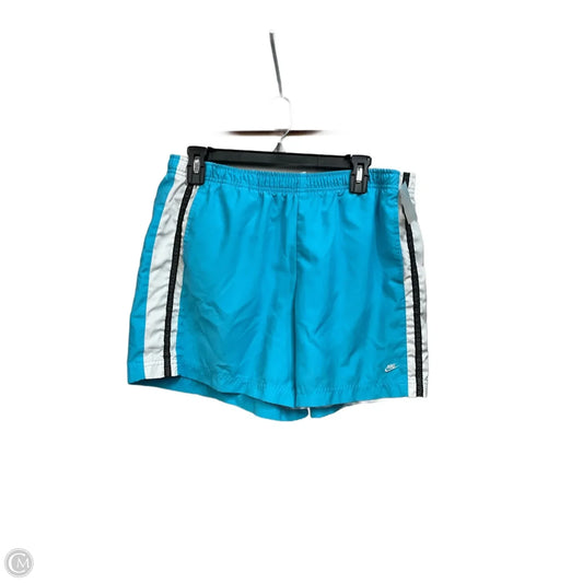 Athletic Shorts By Nike Apparel In Teal, Size: L