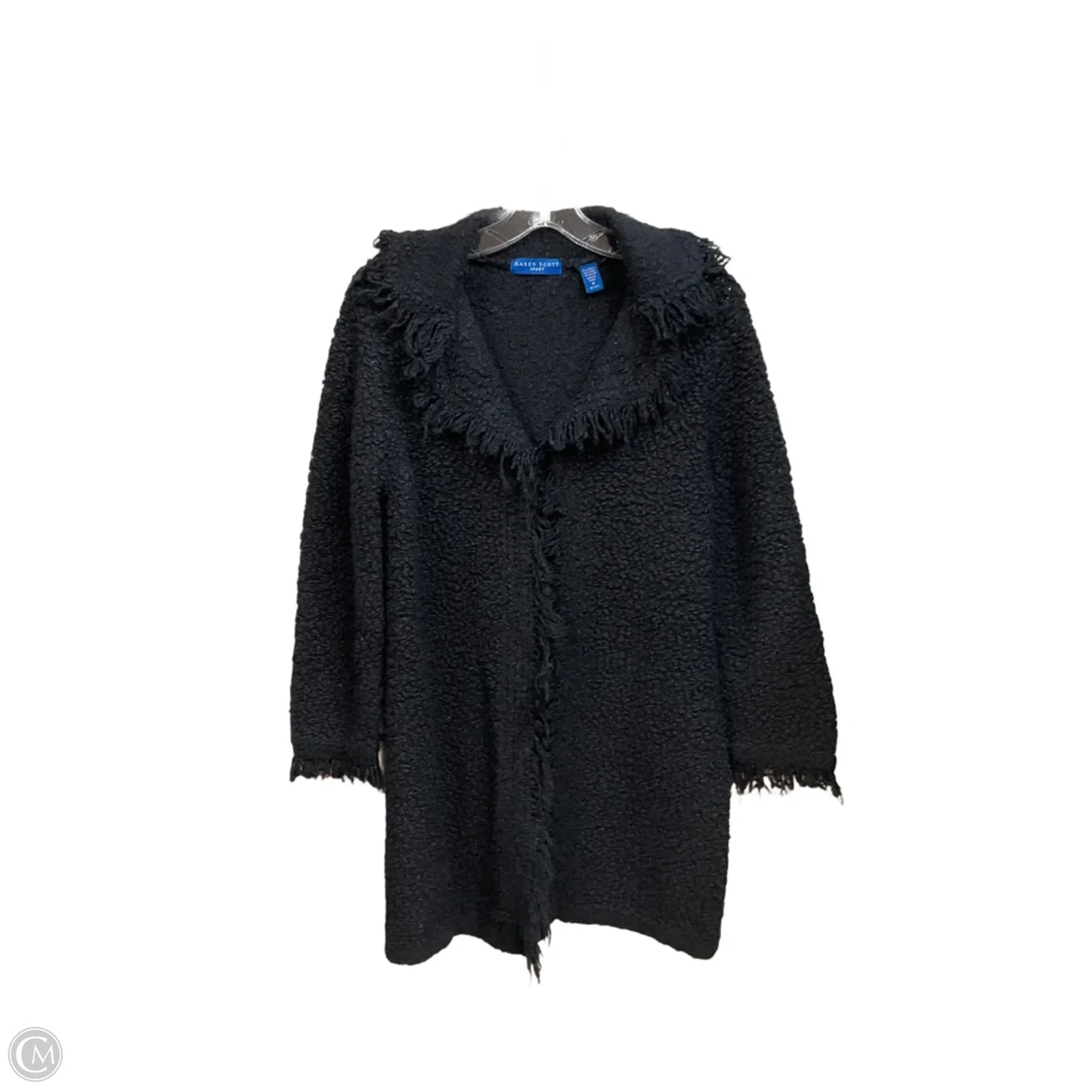 Cardigan By Karen Scott In Black, Size: M