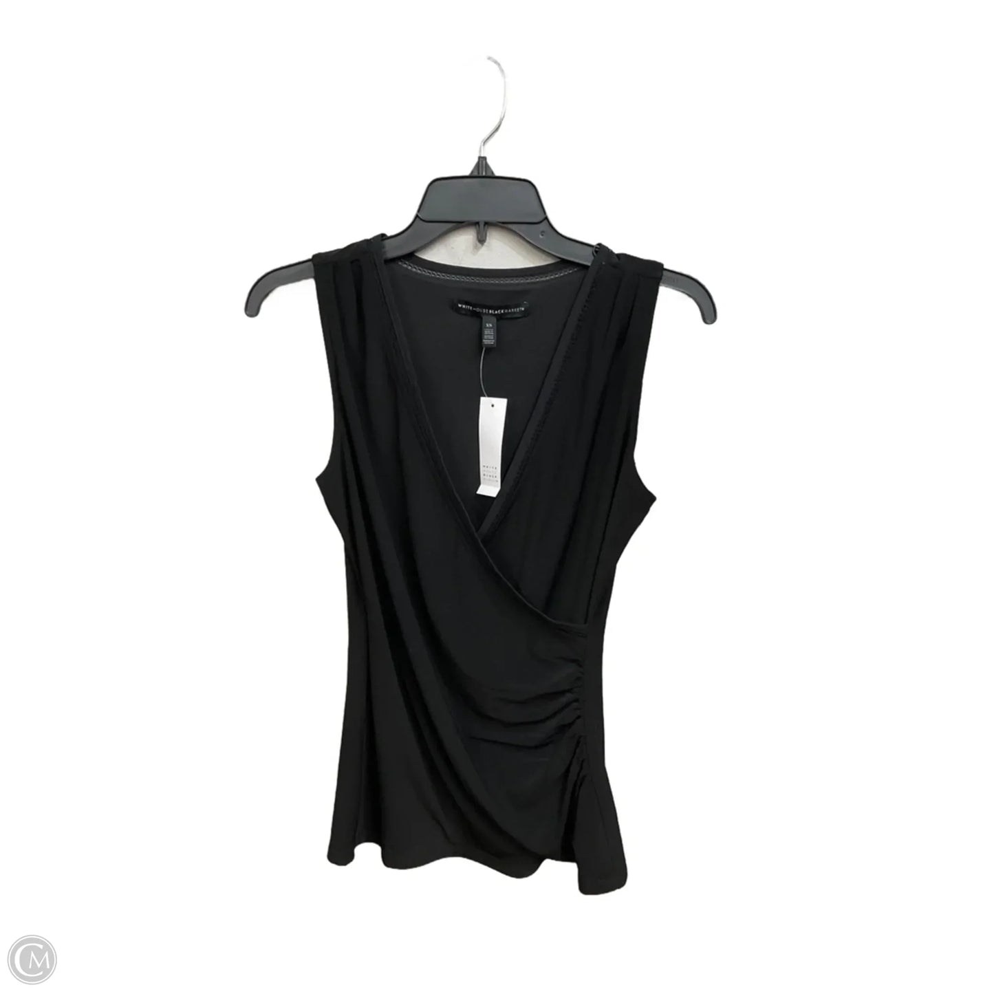 Top Sleeveless Basic By White House Black Market In Black, Size: Xs