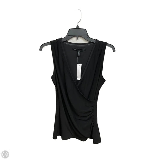 Top Sleeveless Basic By White House Black Market In Black, Size: Xs
