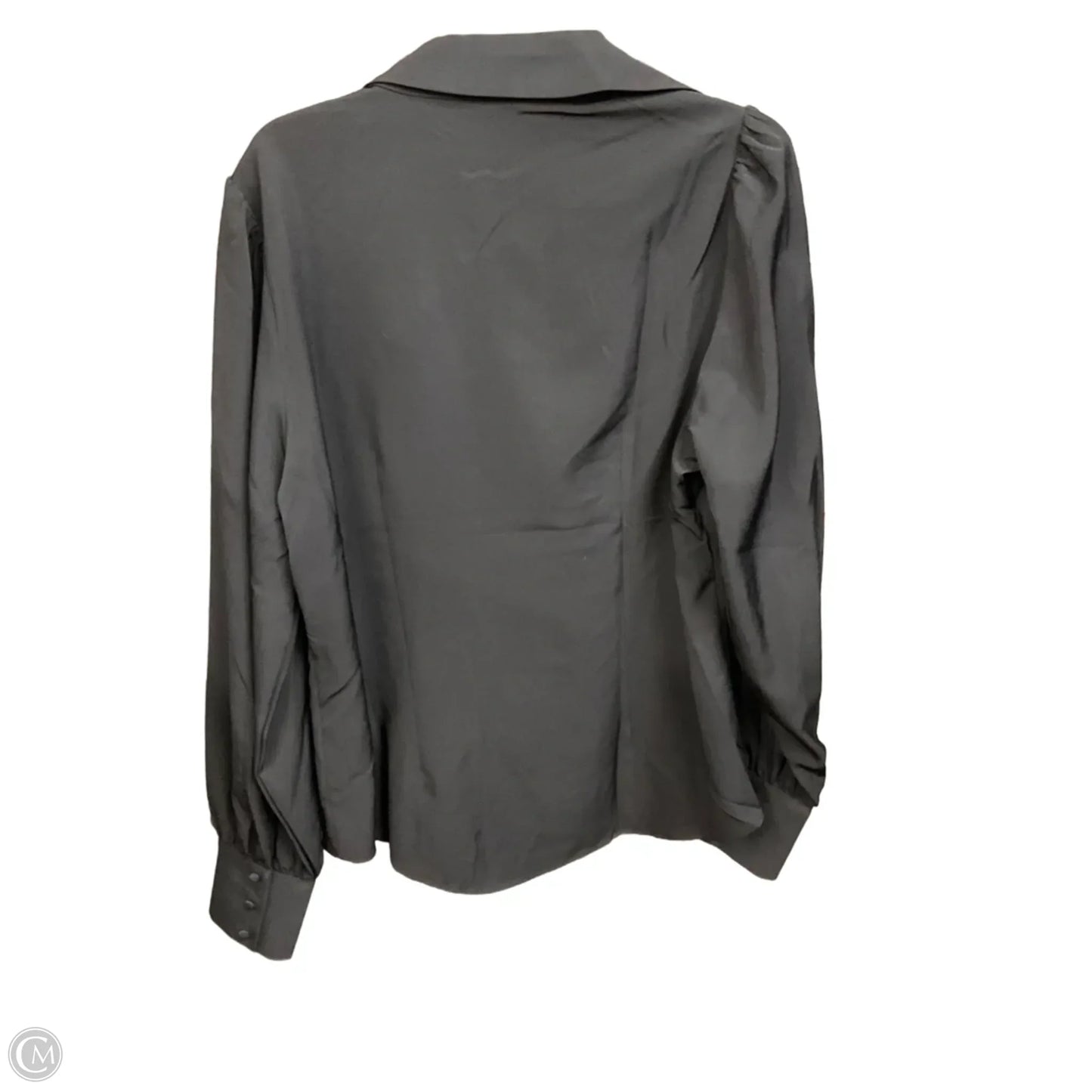 Blouse Long Sleeve By Boston Proper In Black, Size: Xl