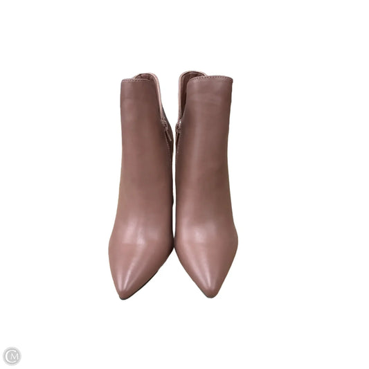 Boots Ankle Heels By Qupid In Mauve, Size: 8.5