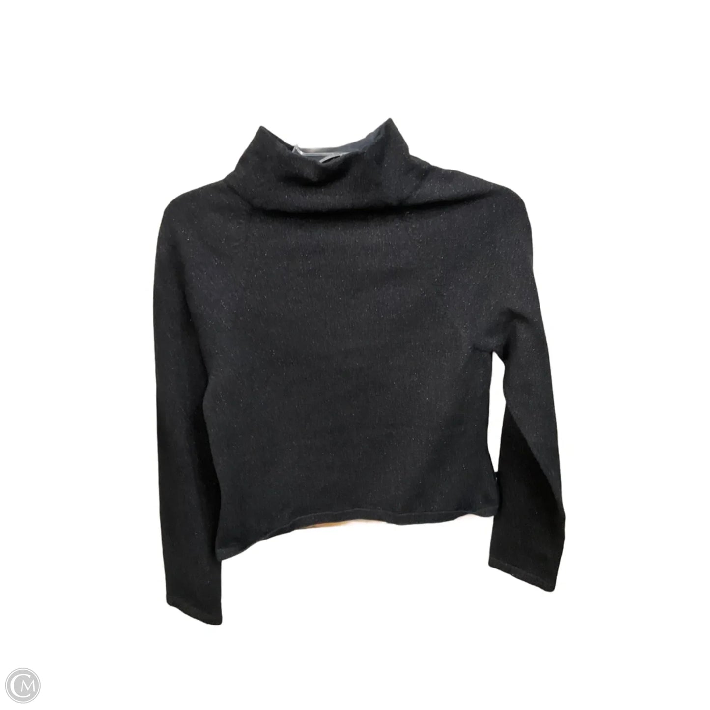 Top Long Sleeve By Belle Point In Black, Size: S