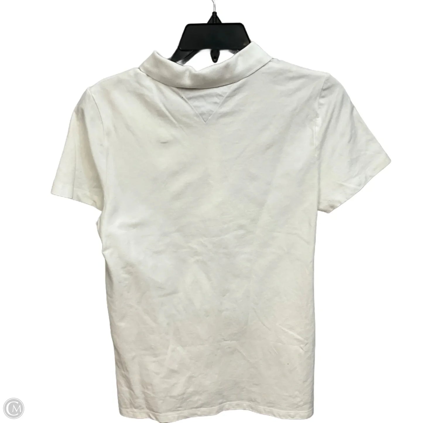 Top Short Sleeve By Tommy Hilfiger In White, Size: M