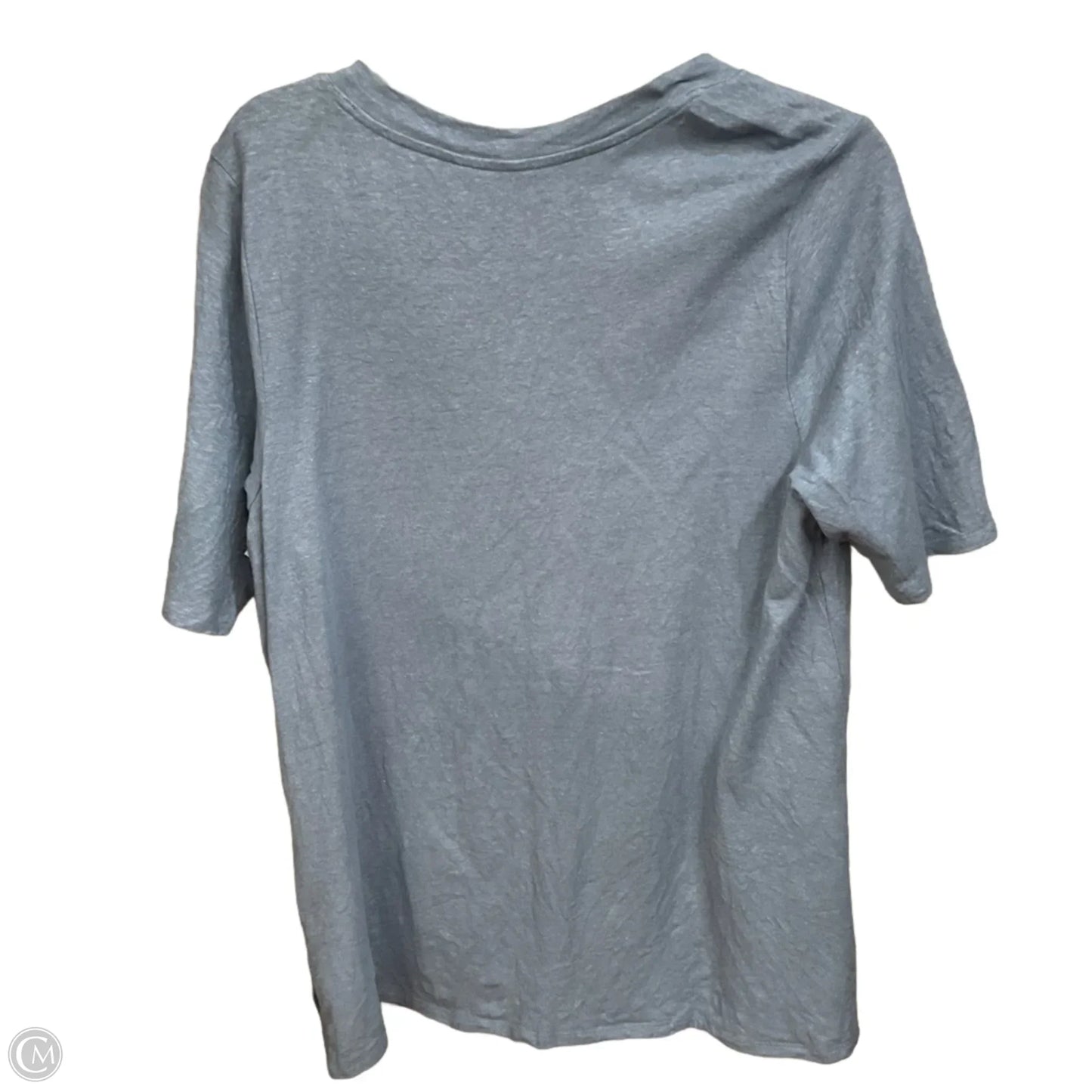 Top Short Sleeve By Pure Jill In Blue, Size: L