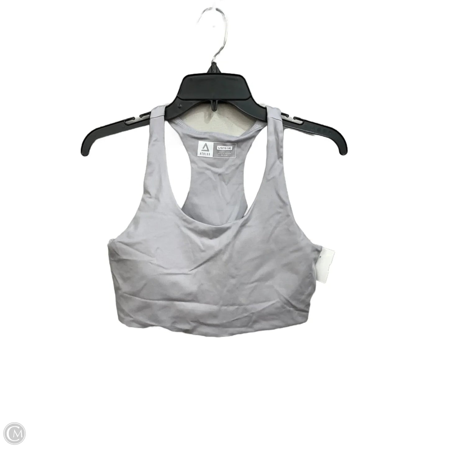 Athletic Bra By Clothes Mentor In Purple, Size: L