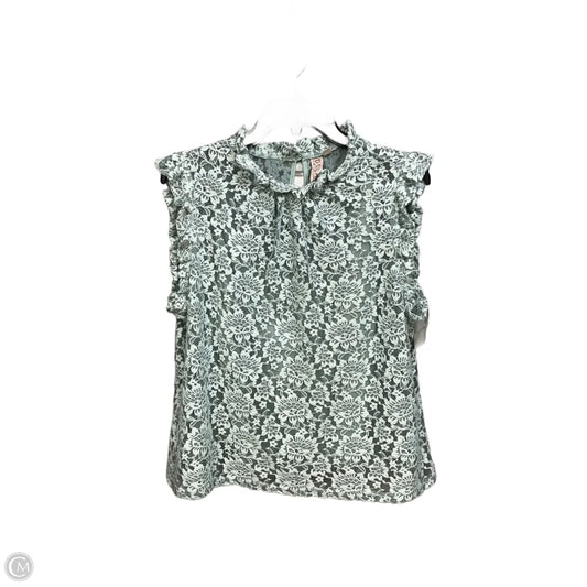 Top Sleeveless By Dolan Left Coast In Green, Size: Xl