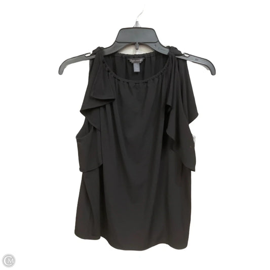 Top Sleeveless By Banana Republic In Black, Size: L