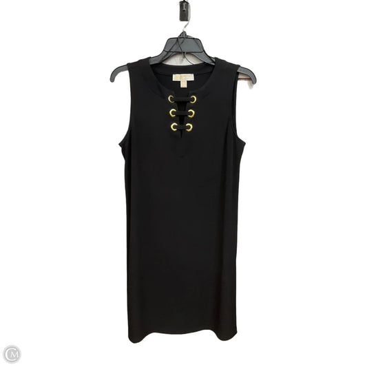 Dress Casual Midi By Michael By Michael Kors In Black, Size: M