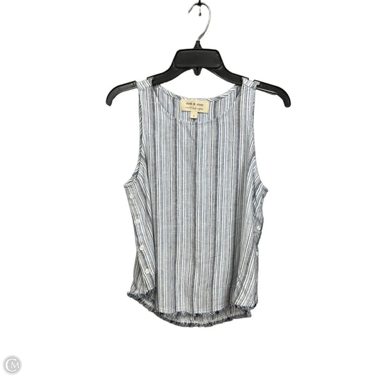 Top Sleeveless By Cloth & Stone In Blue, Size: S
