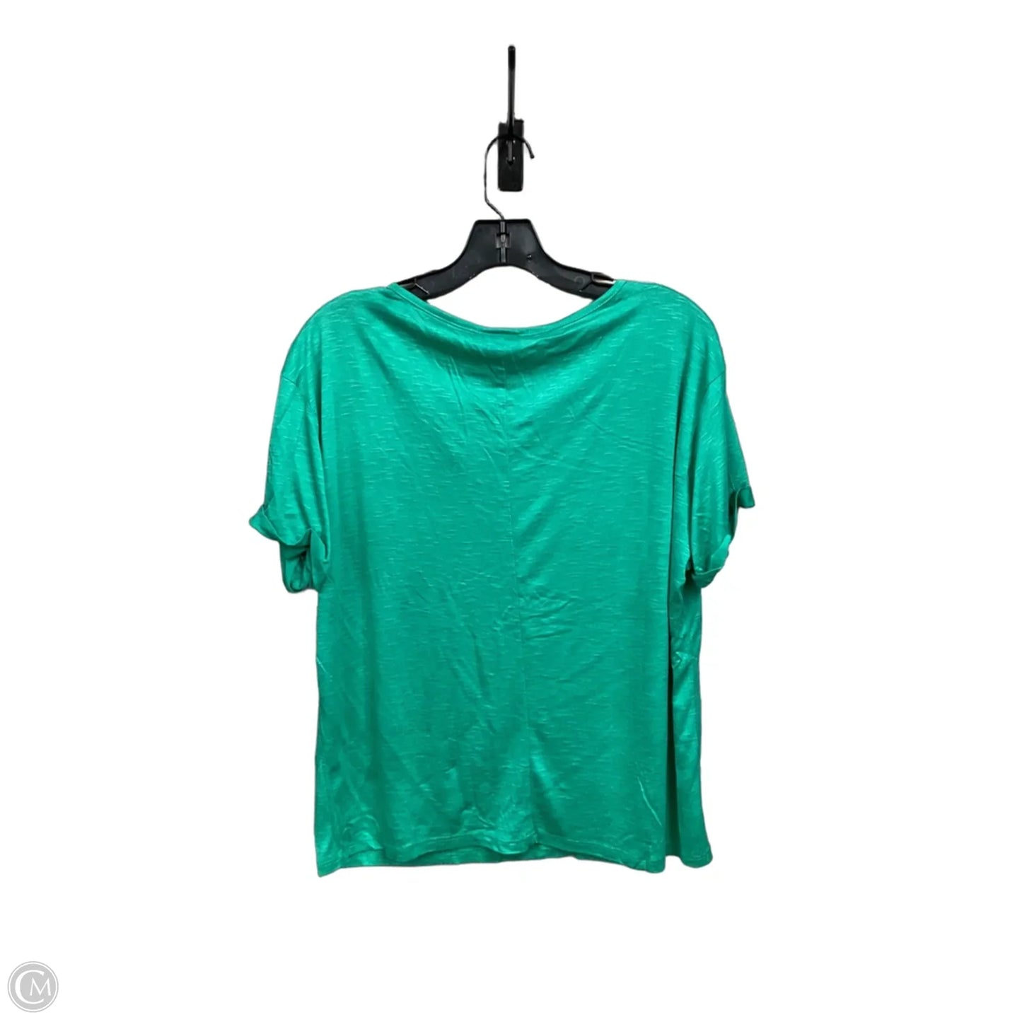 Top Short Sleeve Basic By Clothes Mentor In Green, Size: Xl