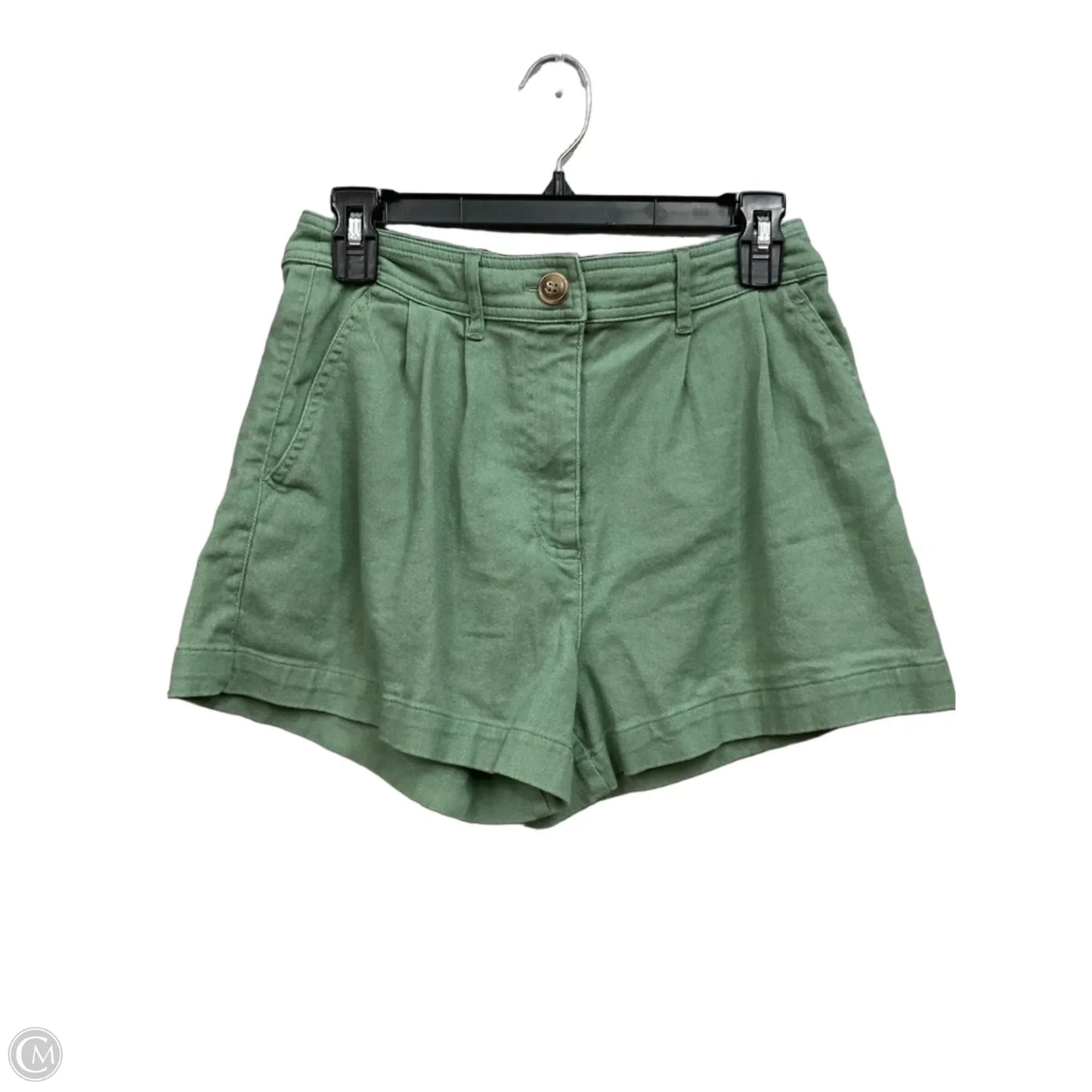 Shorts By Francesca's In Green, Size: 4