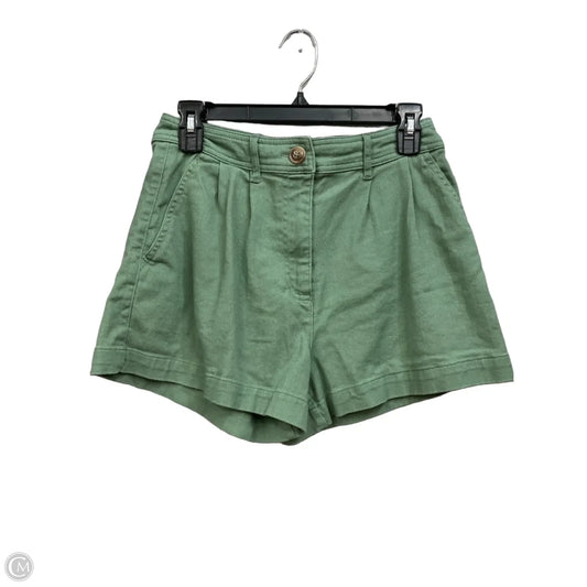 Shorts By Francesca's In Green, Size: 4