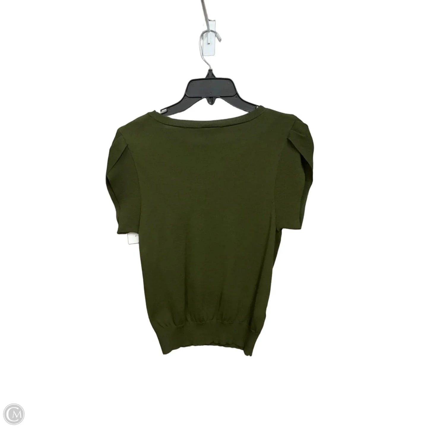 Top Short Sleeve By Ann Taylor In Green, Size: Xs