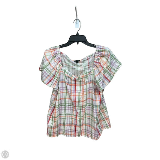 Top Sleeveless By Ann Taylor In Multi-colored, Size: Lp
