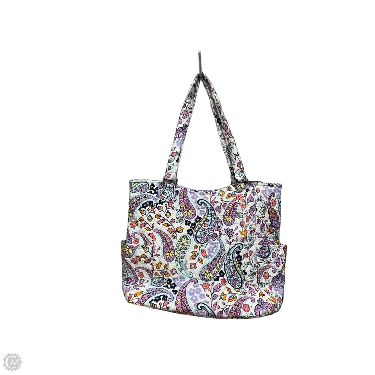 Handbag By Vera Bradley, Size: Large