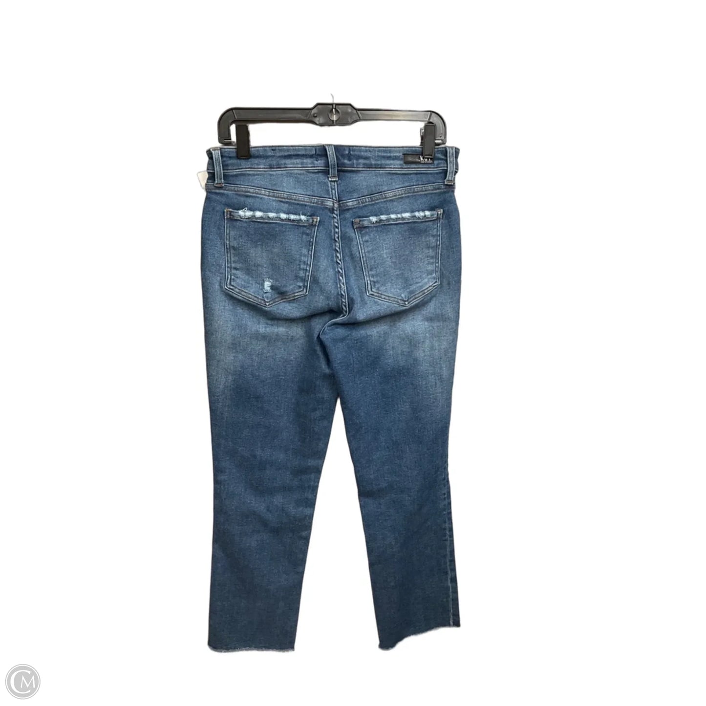 Jeans Straight By Kut In Blue Denim, Size: 6