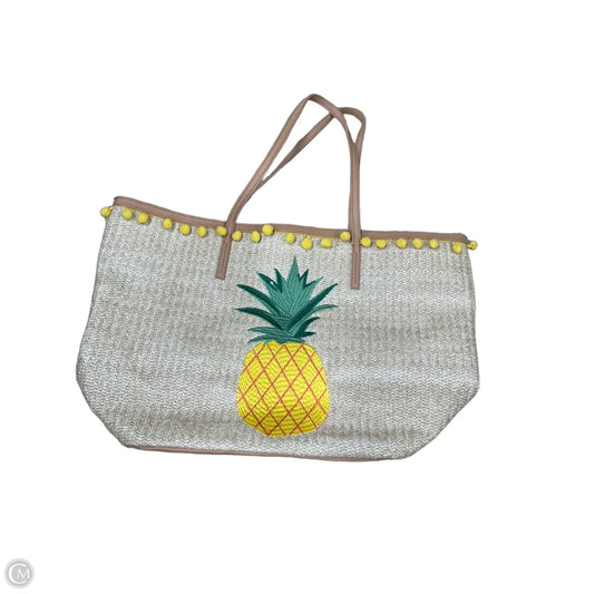Tote By Clothes Mentor, Size: Large