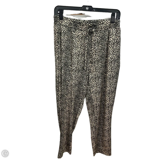 Pants Lounge By Counterparts In Animal Print, Size: 8