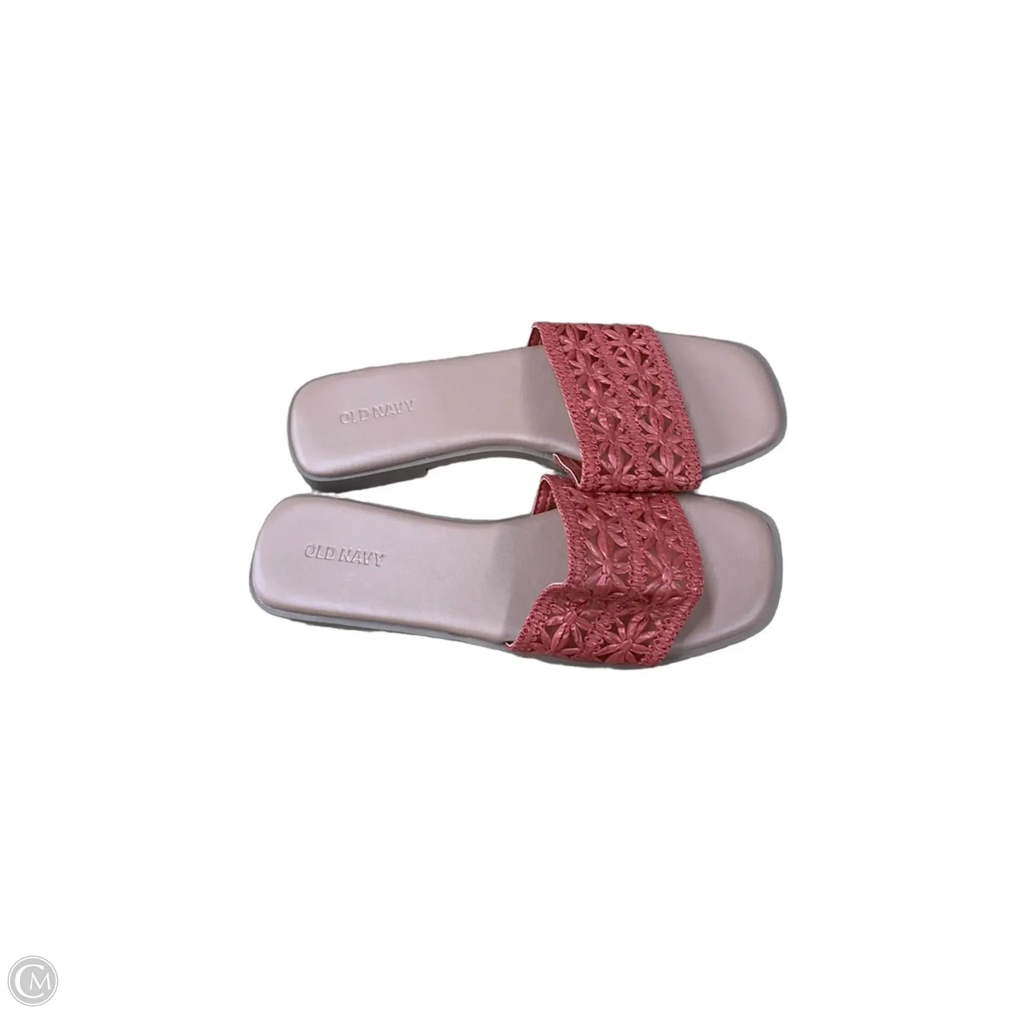 Sandals Flats By Old Navy In Pink, Size: 6