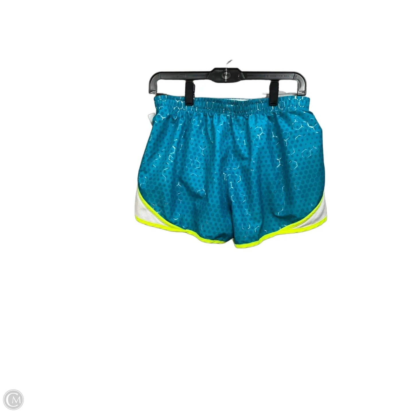 Athletic Shorts By Under Armour In Teal, Size: M