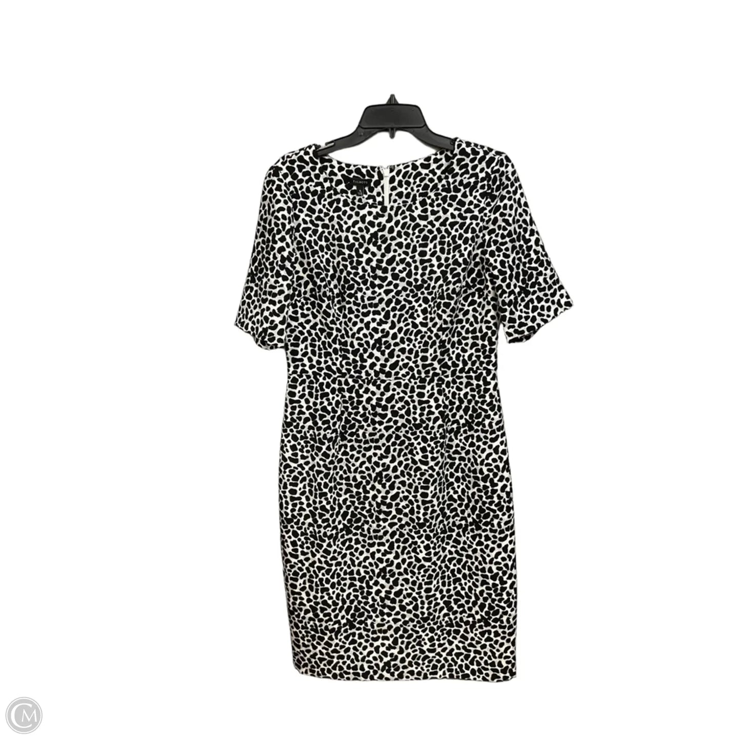 Dress Casual Midi By Talbots In Animal Print, Size: M