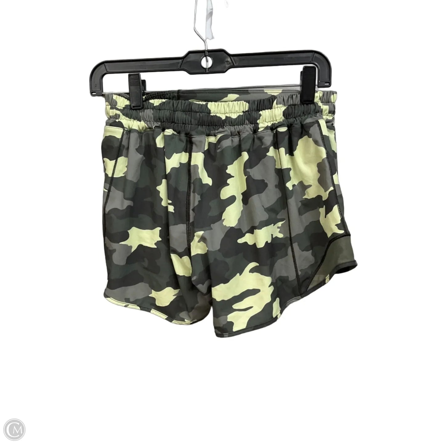 Athletic Shorts By Lululemon In Camouflage Print, Size: M